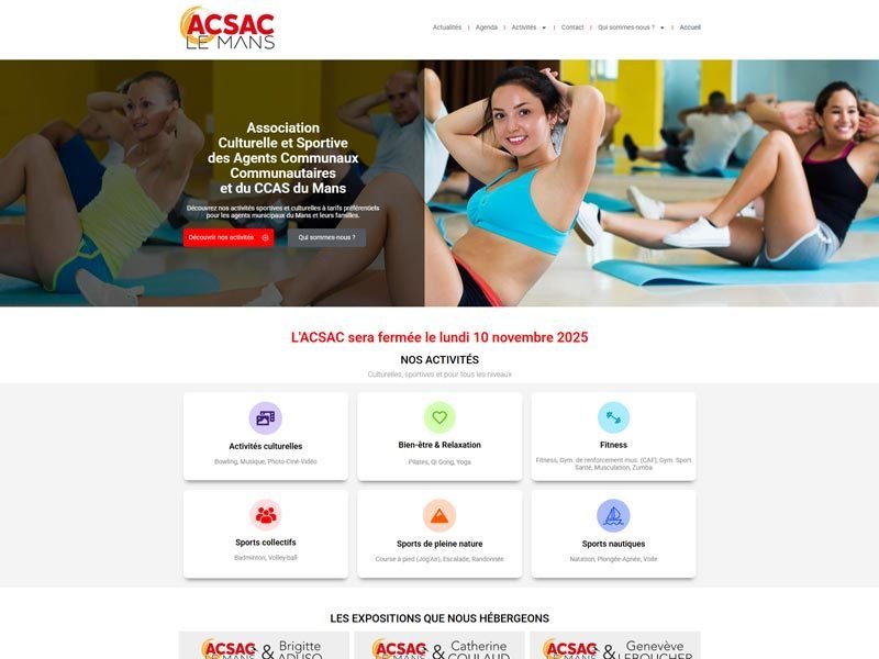 ACSAC Le Mans : Association culturelle et sportive des agents communaux
