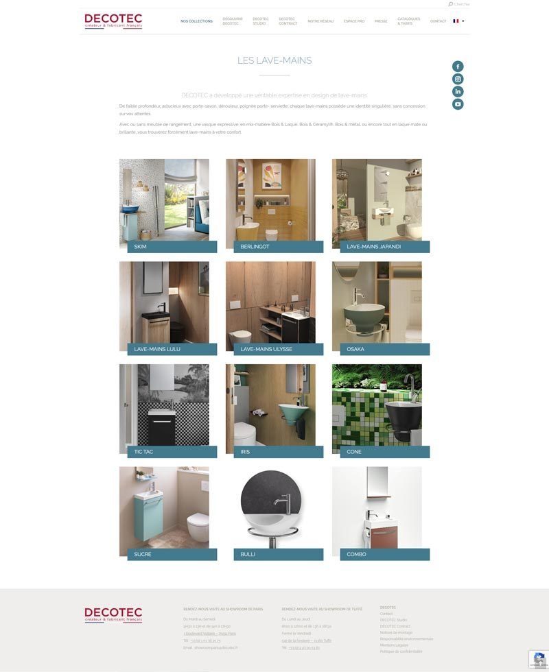 Decotec — site vitrine — visuel 4