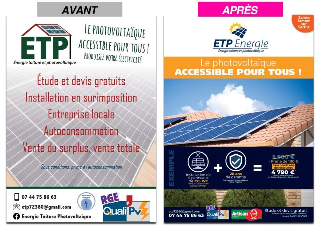 ETP Énergie — logo & flyer — visuel 3
