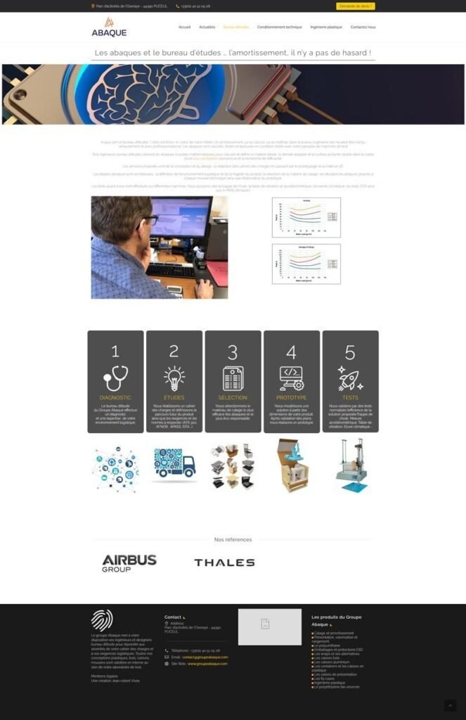 Groupe Abaque — site B2B — visuel 8