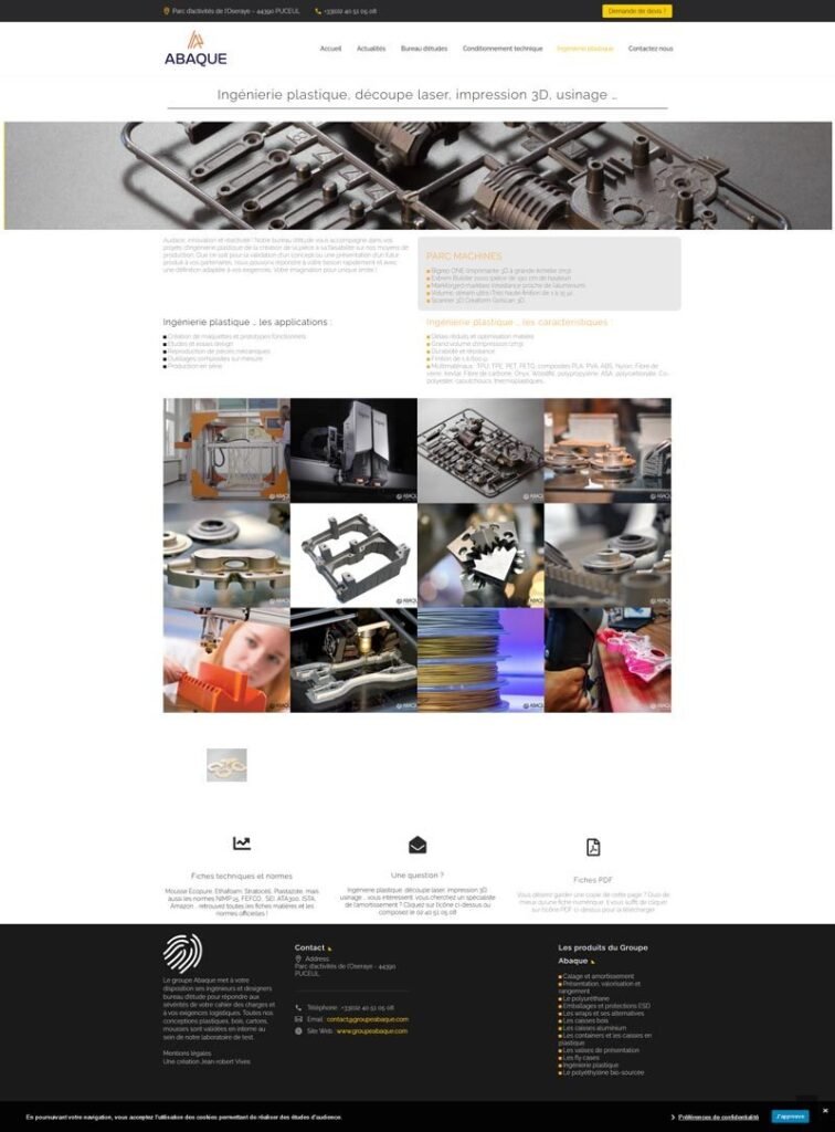 Groupe Abaque — site B2B — visuel 10