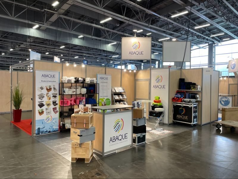 Kakémonos & salon — Groupe Abaque : Stand et grands formats